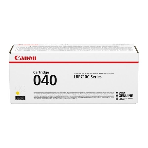 Lasertoner Canon 040/0454C001 Gul 5400 sidor