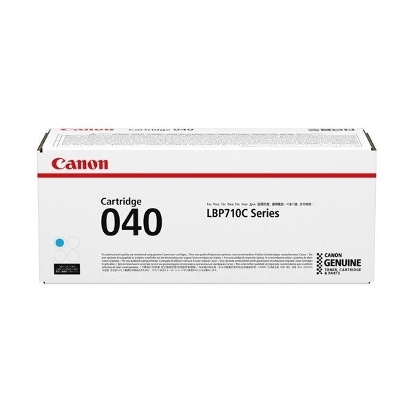 Lasertoner Canon 040/0458C001 Cyan 5400 sidor