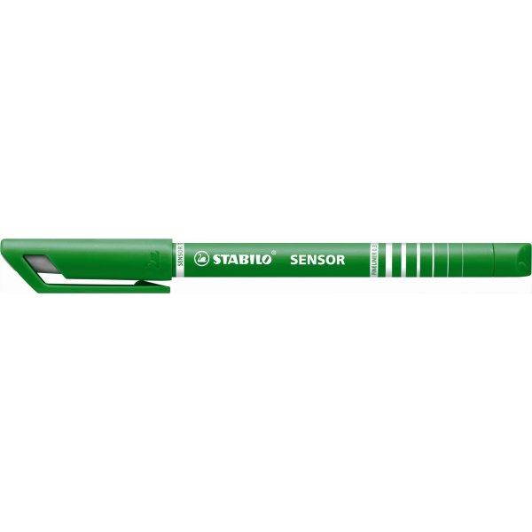 Stabilo Sensor fiberpenna, grön