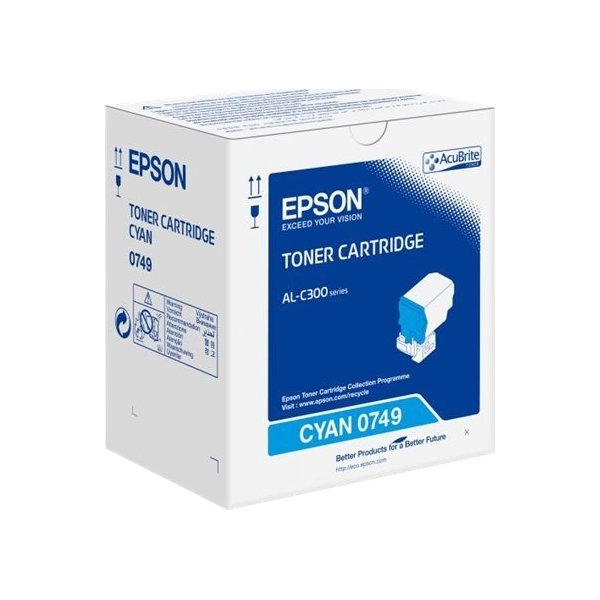 Epson C13S050749 lasertoner, blå, 8800s