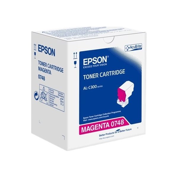 Lasertoner Epson C13S050748 Röd 8800 sidor