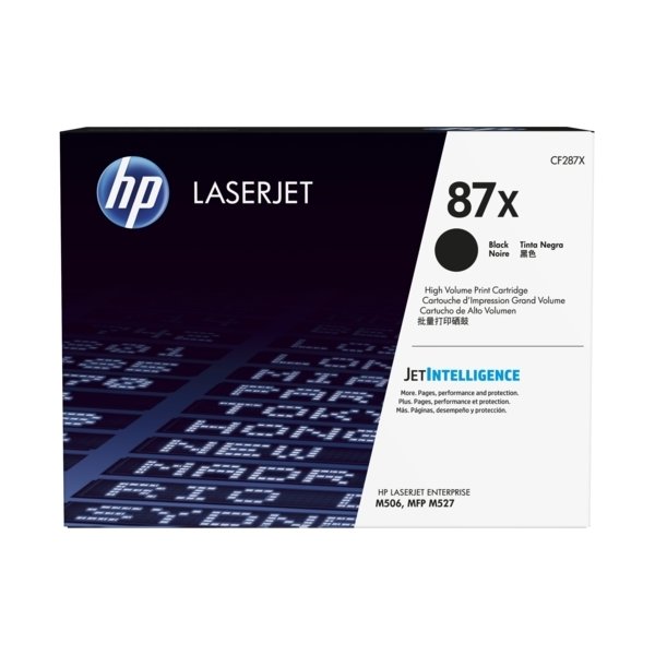 HP 87X/CF287XD lasertoner, svart, 18 000 s, 2-pack