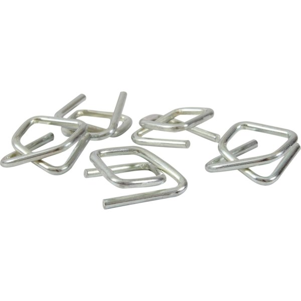 Metallspännen för 12 mm emballageband, 1000 st.