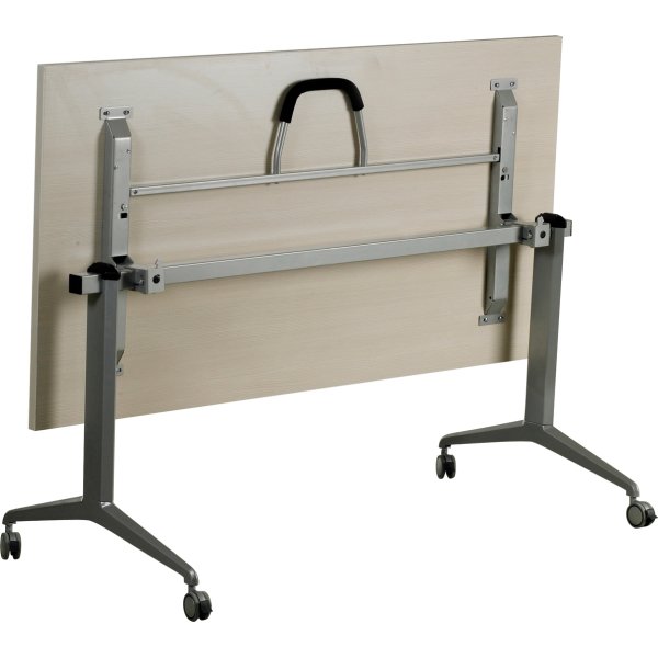Mobilt fällbart bord 120x80 cm lönnmelamin