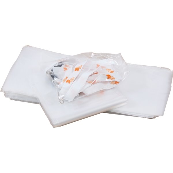 Plastpåse till påssvets 200x400 mm, 500 st.