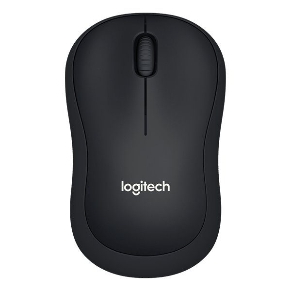 Logitech B220 Silent-mus, sort