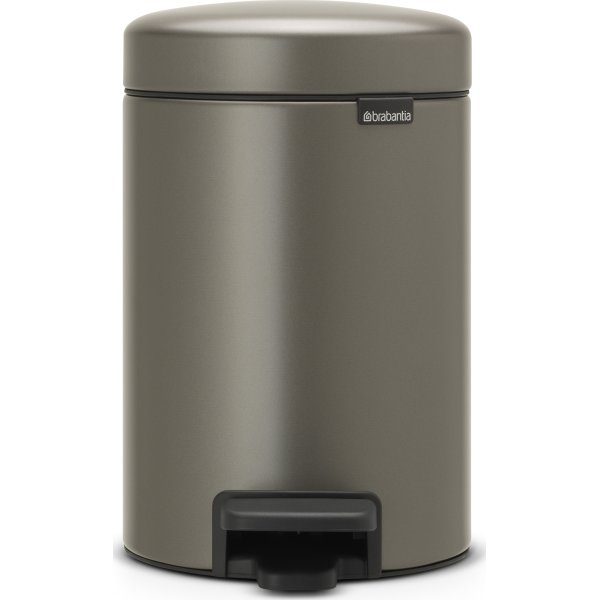 Brabantia Pedalhink 3 L, platinum