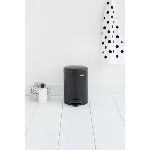 Brabantia Pedalhink 3 L, matt black