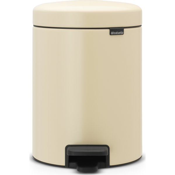 Brabantia Pedalspand, 5 L, almond