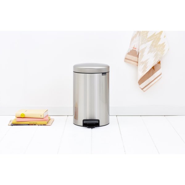 Brabantia Pedalhink, 12 L, matt steel FPP
