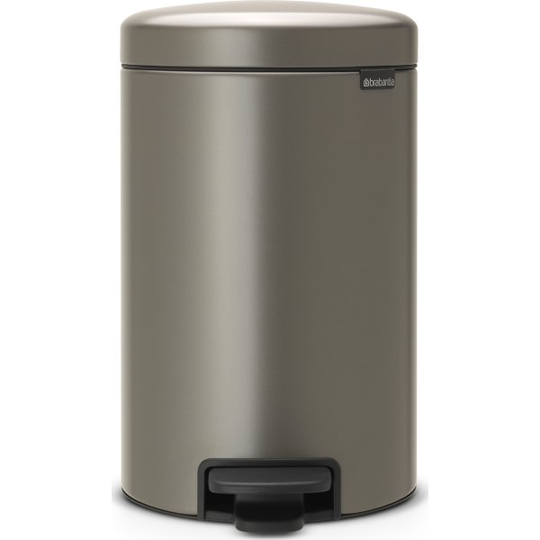 Brabantia Pedalhink 12 L, platinum