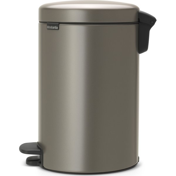 Brabantia Pedalhink 12 L, platinum