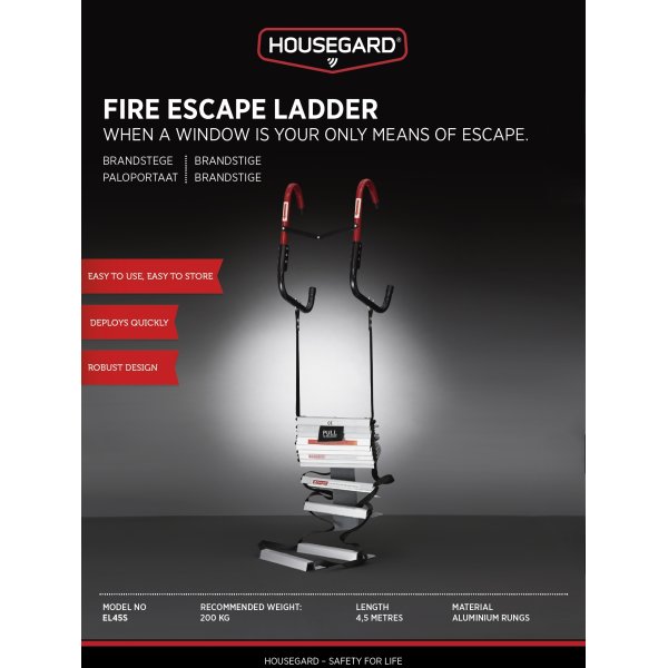 Housegard Brandstege 4,5 m