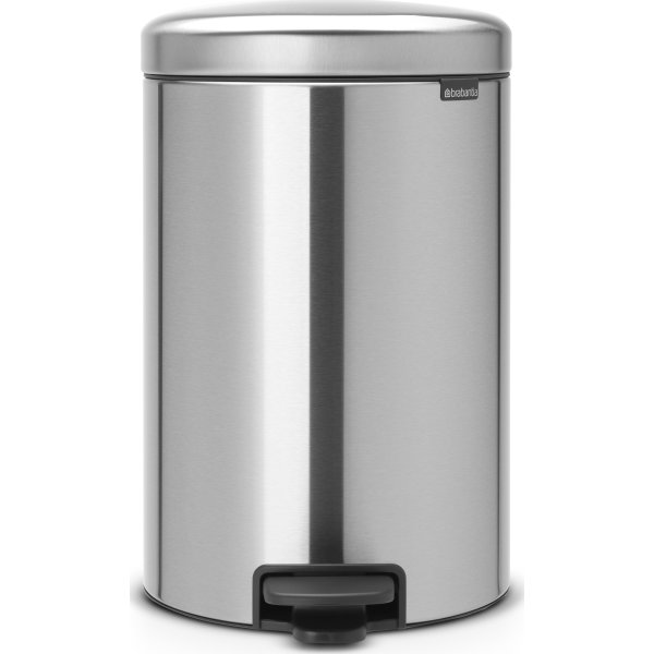 Brabantia Pedalhink 20 L, matt steel