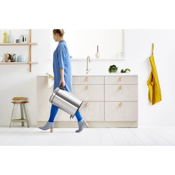 Brabantia Pedalhink, 20 L, matt steel FPP