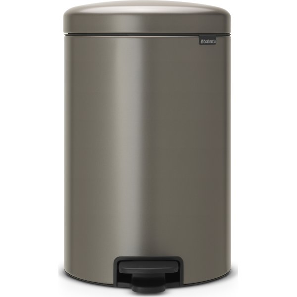 Brabantia Pedalhink 20 L, platinum