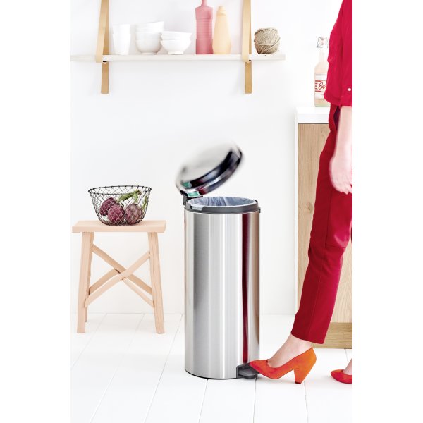 Brabantia Pedalhink, 30 L, matt steel FPP