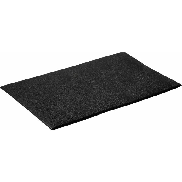Arbetsplatsmatta Löpm. B122 cm Svart