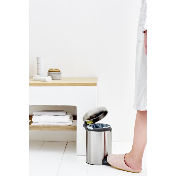 Brabantia Pedalhink 3 L, matt black