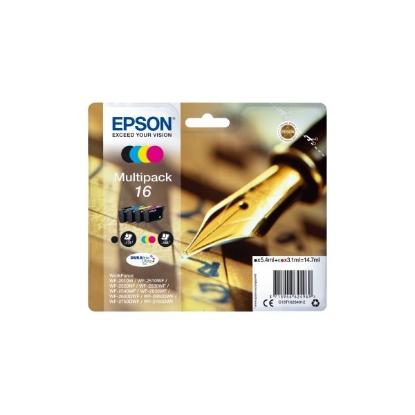 Bläckpatron Epson C13T16264012 Multipack