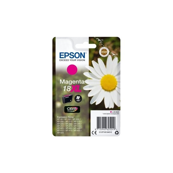Bläckpatron Epson 18XL Röd 450 sidor