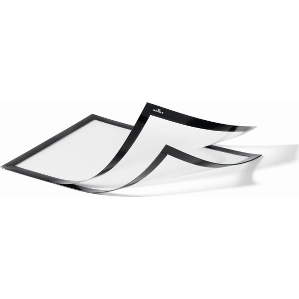 Durable Duraframe Magnetic A4 Plus, svart, 2 st.