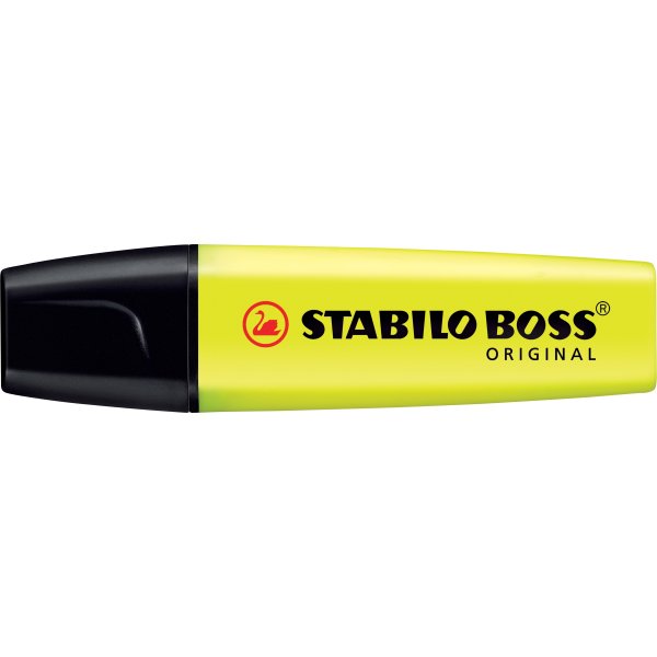 Stabilo Boss 70/24 överstrykningspenna, gul
