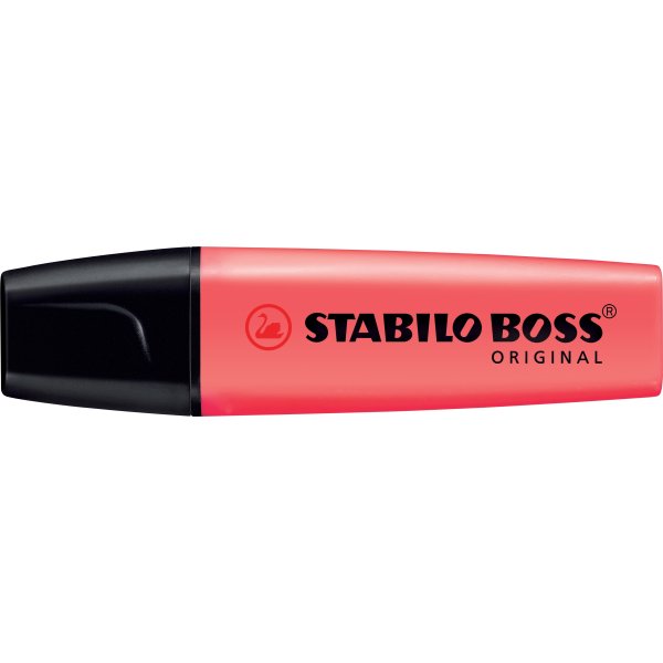 Stabilo Boss 70/40 överstrykningspenna, röd