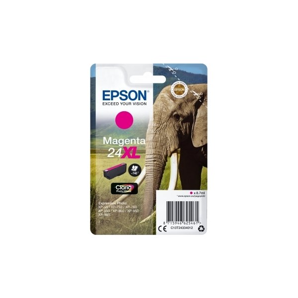Bläckpatron Epson Nr. T2433/C13T24334022 Röd