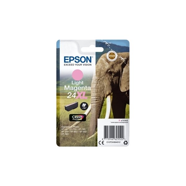 Epson nr T2436/C13T24364022 bläckpatron, ljus mage