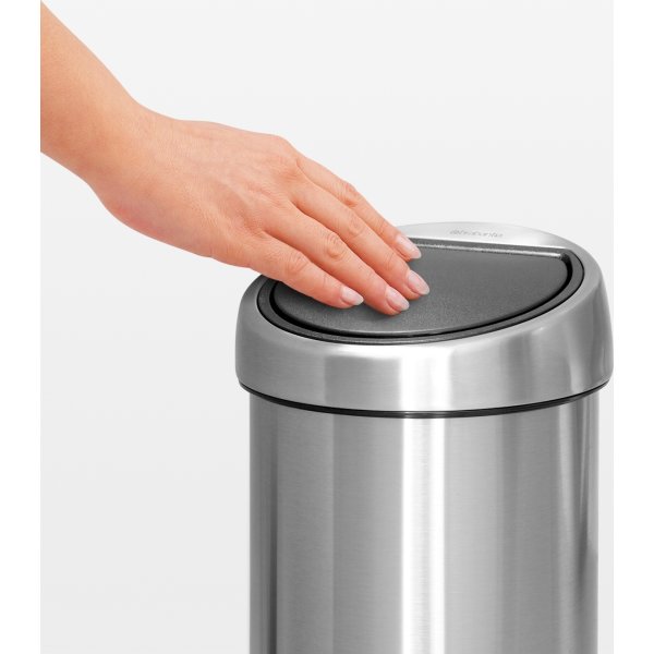 Brabantia Touch Bin 3 L för väggen, matt steel FPP