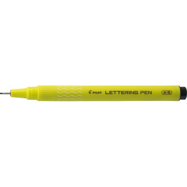 Pilot Lettering Penna Fineliner | F | Svart