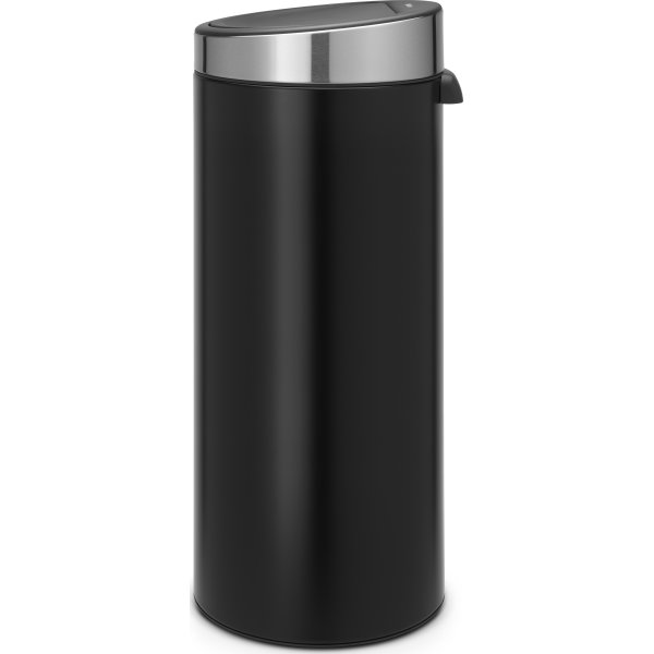 Brabantia Touch Bin 30 L, matt black FPP lid