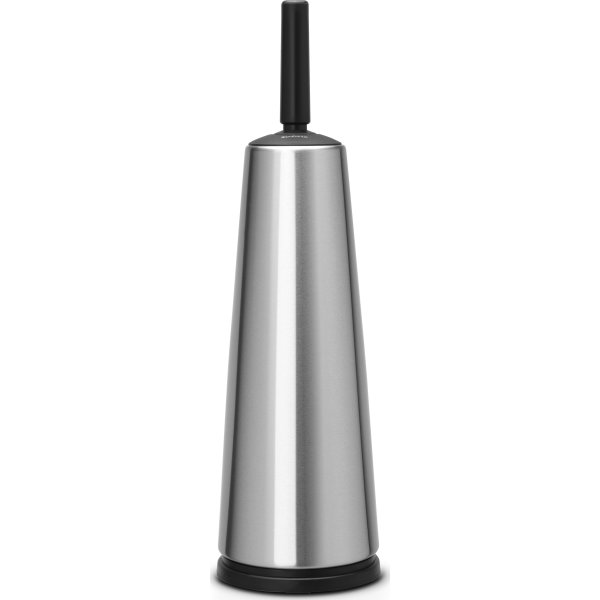 Toalettborste med hållare Brabantia, Matt stål