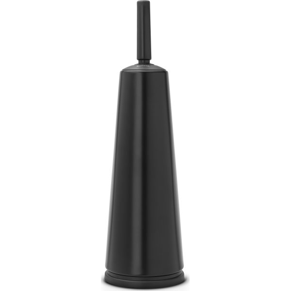 Toalettborste med hållare Brabantia, Mattsvart