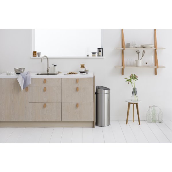 Brabantia avfallssortering. 10 + 23 L, matt steel