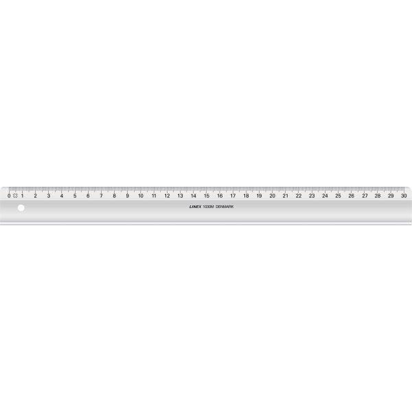 Linex 1030M skollinjal, 300 x 29 mm