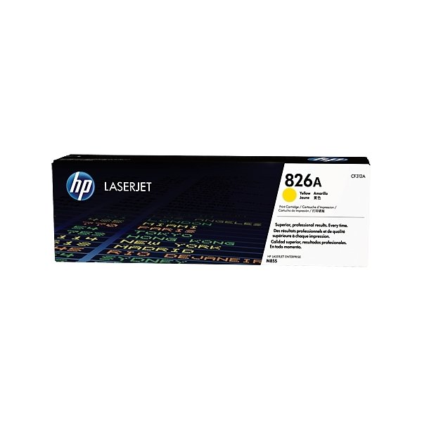 HP 826A/CF312A Lasertoner, gul, 31 500 s