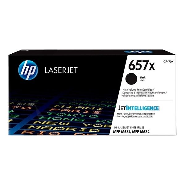 HP 657X/CF470X Lasertoner, svart, 28 000 s