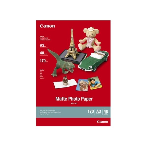 Canon MP-101 mat inkjetfoto, A3/170g/40ark