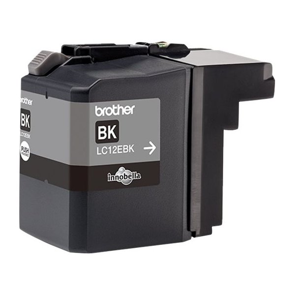 Brother LC-12EBK XL bläckpatron, svart, 2400 s