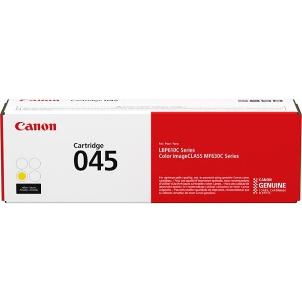 Lasertoner Canon 045/1239C002 Gul 1300 sidor