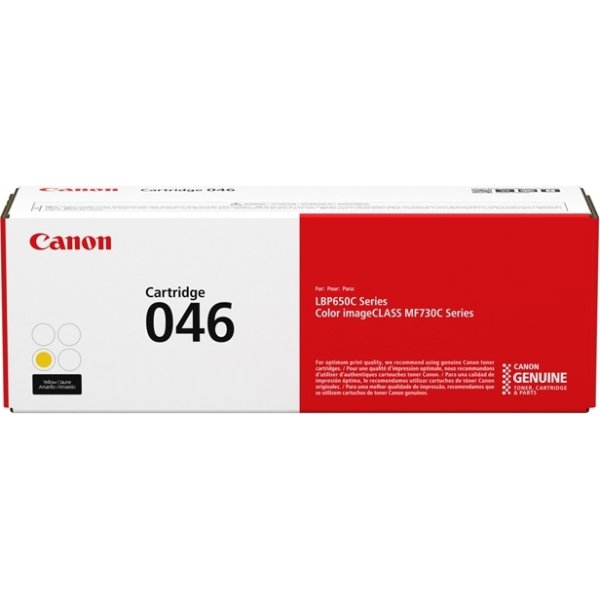 Canon 046/1247C002 Lasertoner 2300 sider, gul