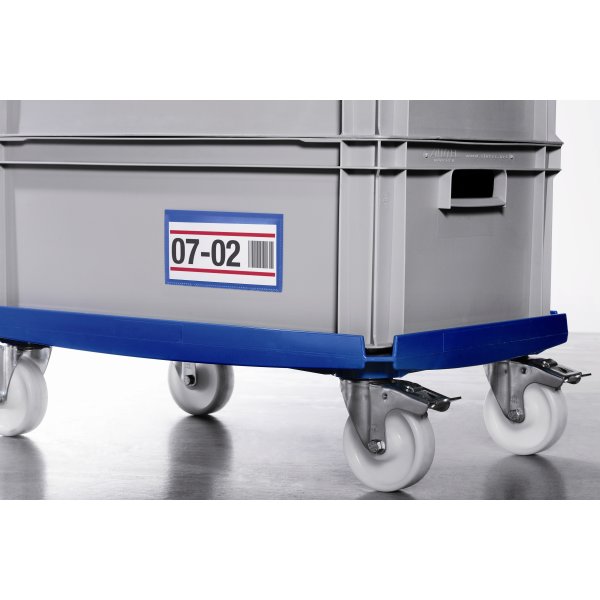 Durable lagerfickor, självhäftande, B150xH67 mm