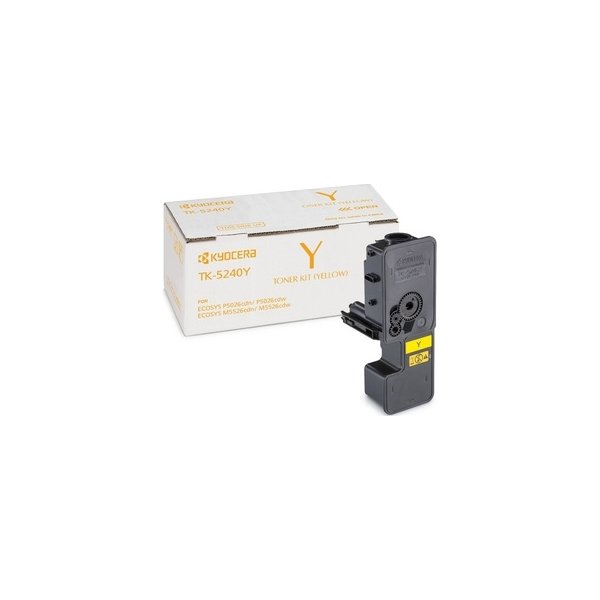 Lasertoner Kyocera TK-5240Y Gul 3000 sidor