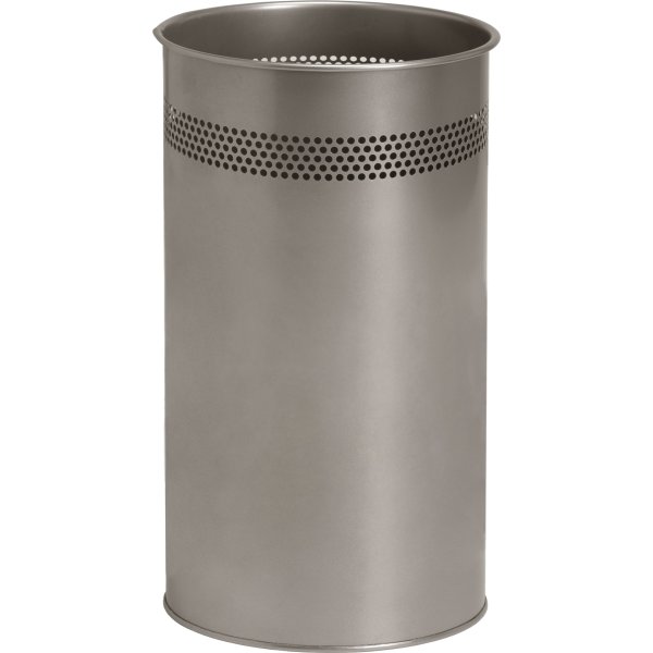 Twin Metal Papperskorg 21 liter, silver