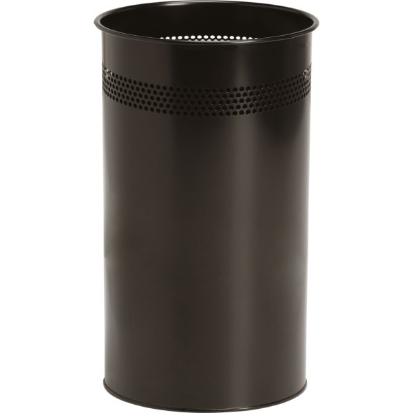 Twin Metal Papperskorg 21 liter, svart