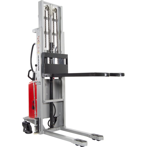 Staplare med semi-elektrisk lyft 3500 mm 1000 kg