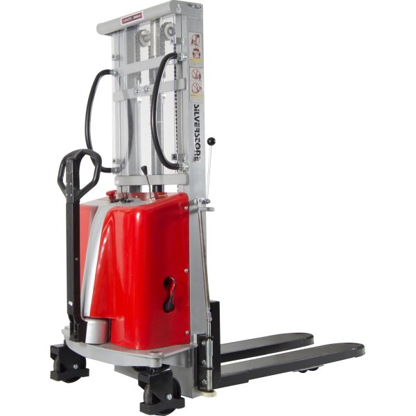 Staplare med semi-elektrisk lyft 3500 mm 1000 kg