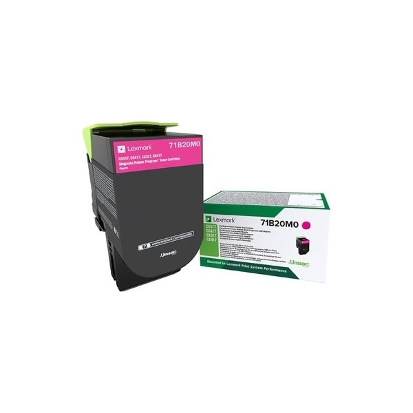 Tonerkassett Lexmark 71B20M0 Magenta 2300 sidor